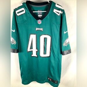 Nike On Field Philadelphia Eagles Mens Large Personalized Number 40 JerseyHengel